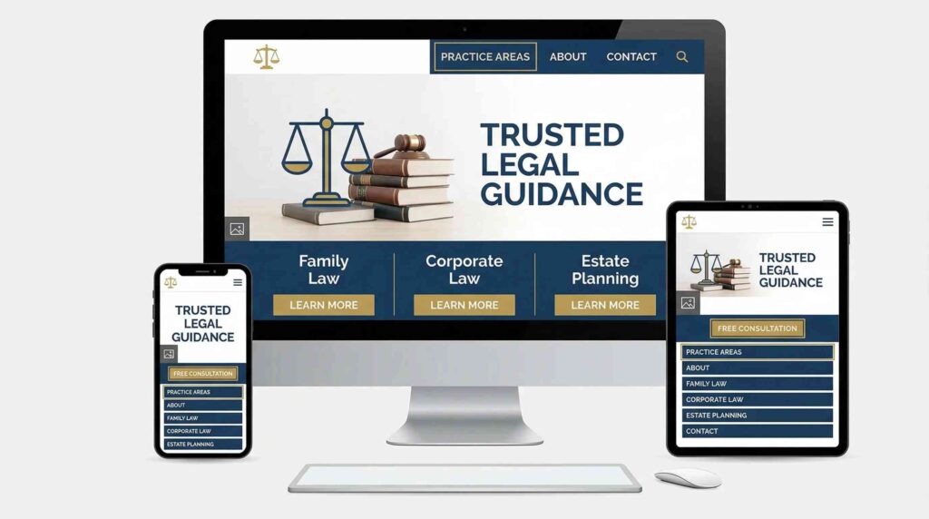 Law firm website templates